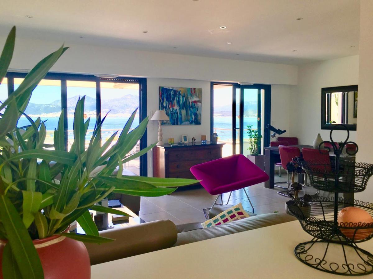 Ferienwohnung Vue Magnifique Sur Baie Ajaccio Porticcio  Exterior foto
