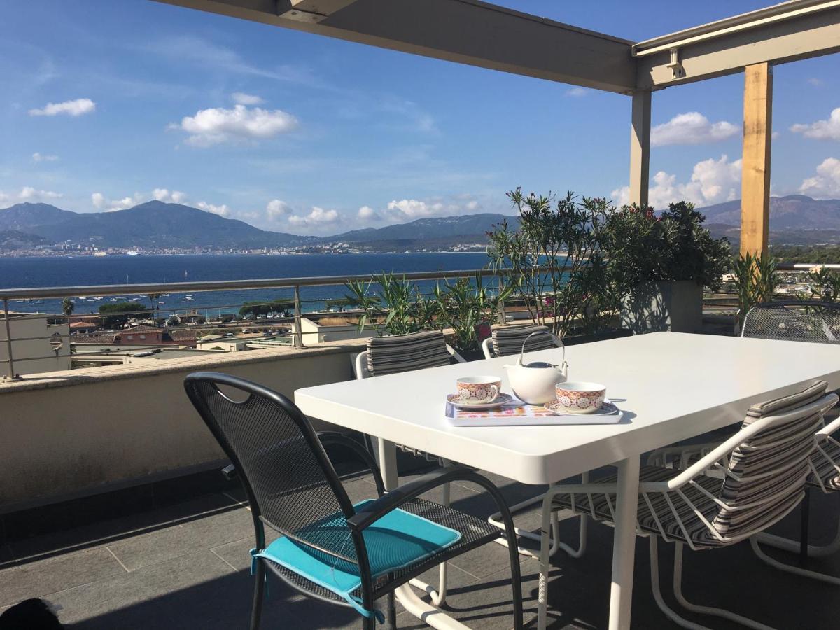 Ferienwohnung Vue Magnifique Sur Baie Ajaccio Porticcio  Exterior foto